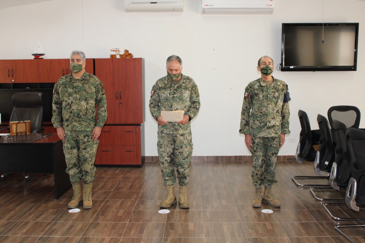 Semar Realiza Ceremonia De Cambio De Mando De Armas En La Paz Baja