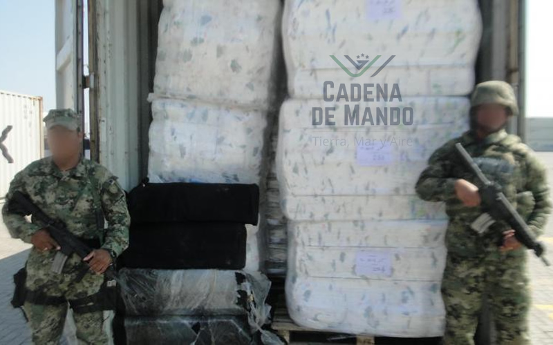 SEMAR asegura más de 100 kg de cocaína