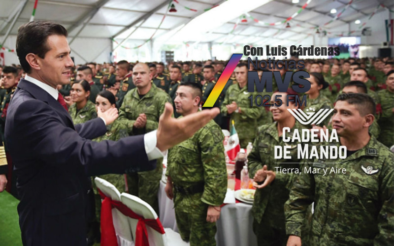 Entrevista en MVS noticias, Juan Ibarrola, Luis Cárdenas, mensaje a Ejército