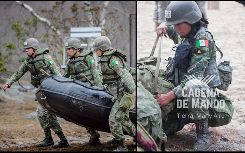 Cadetes del Heroico Colegio Militar en NY