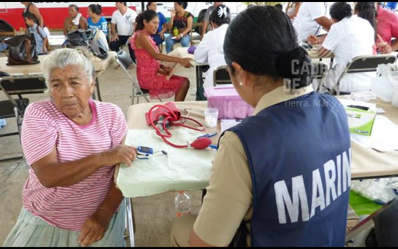 SEMAR programa de apoyo social - Cadena de Mando