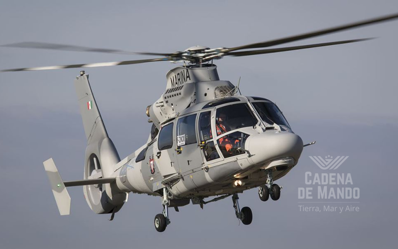 Recibe SEMAR Helicópteros Panther AS-565 MBe