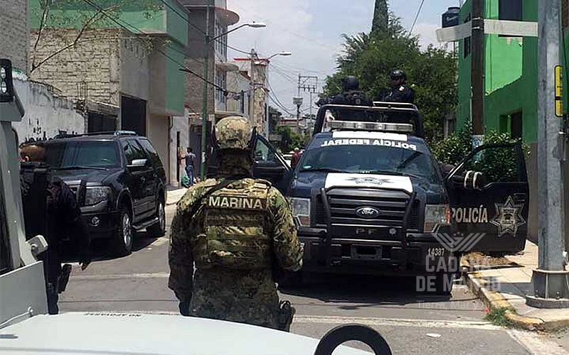 SEMAR y PF abaten a "El Ojos" y a 7 más en Tláhuac