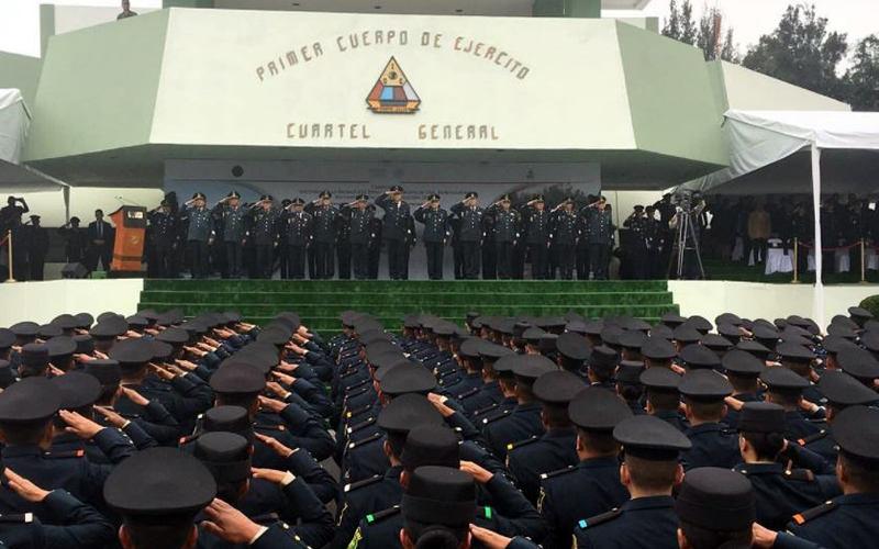 Ejército reconoce a 701 elementos