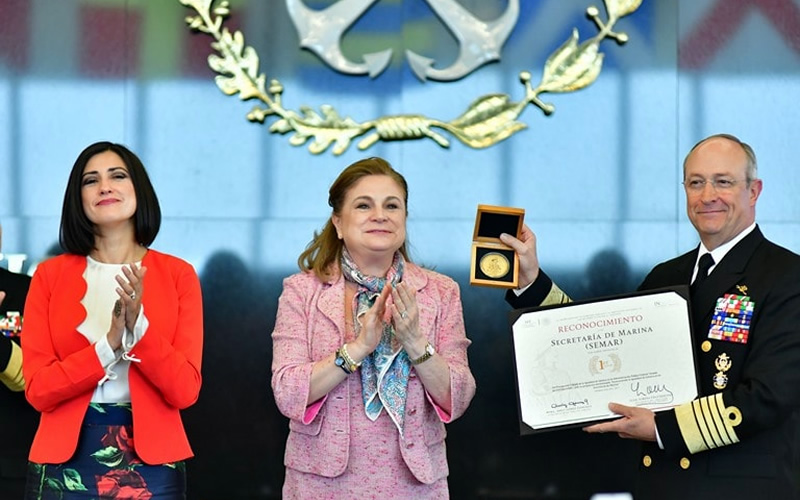 Recibe SEMAR premio por Cultura de igualdad de Género