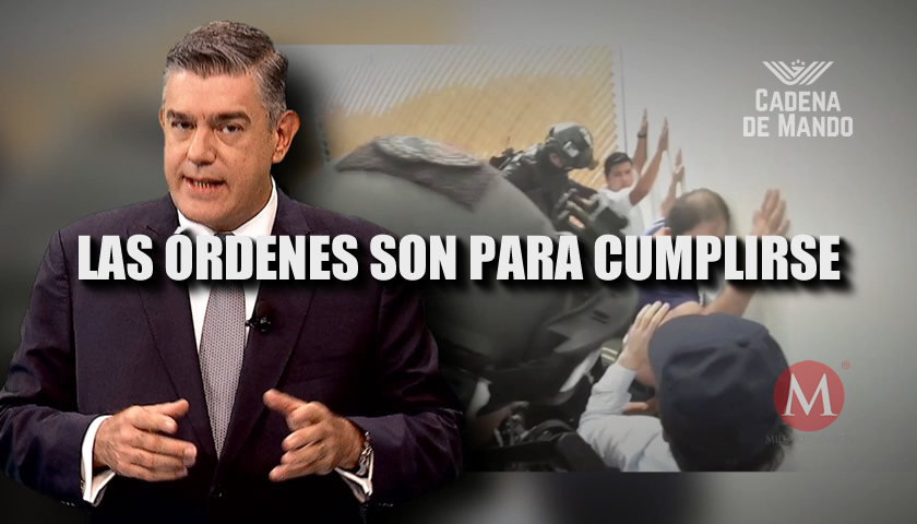 LAS ÓRDENES SON PARA CUMPLIRSE - CADENA DE MANDO - JUAN IBARROLA