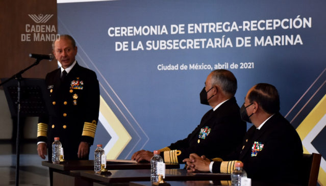 SEMAR lleva a cabo la Entrega-Recepción de la Subsecretaría de Marina