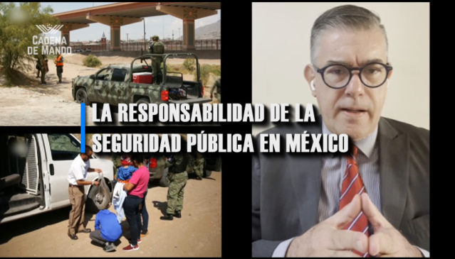 LA RESPONSABILIDAD DE LA SEGURIDAD PÚBLICA EN MÉXICO