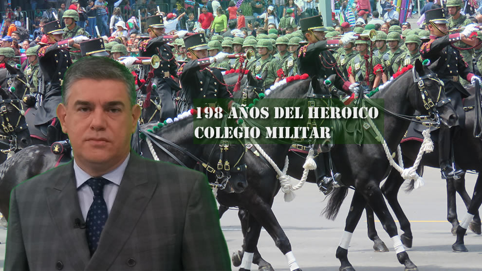 198 AÑOS DEL HEROICO COLEGIO MILITAR - JUAN IBARROLA - CADENA DE MANDO