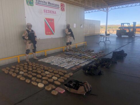 Ejército Mexicano asegura 170 Kg de diversas drogas