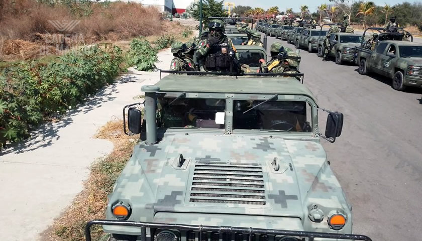 Ejército Mexicano fortalece seguridad en Colima - Cadena de Mando