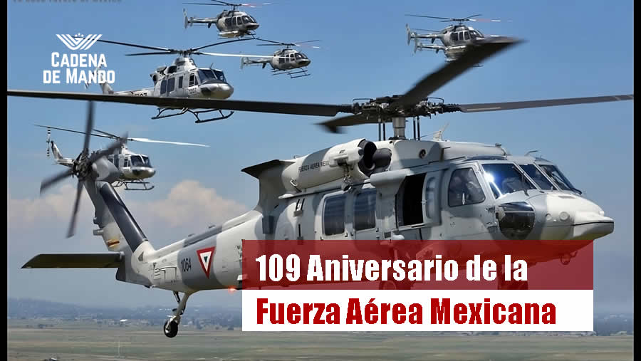 109 Aniversario de la Fuerza Aérea Mexicana - Milenio - Ejército