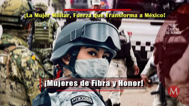 Mujer Militar Mujeres de Fibra