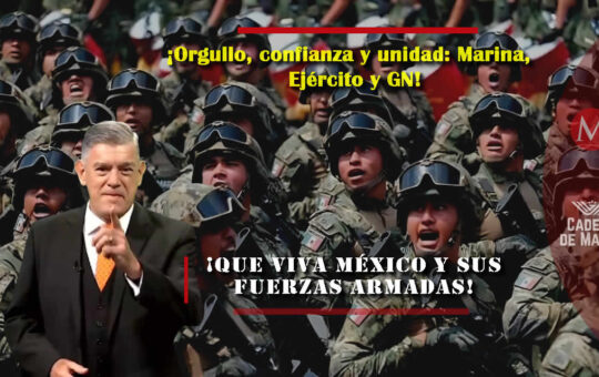 La Marina y el Ejército refuerzan la confianza de México