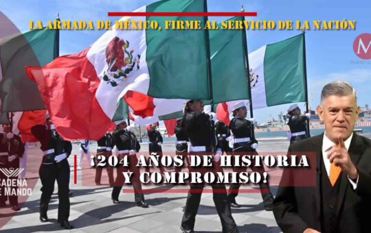 Armada de México 204 aniversario