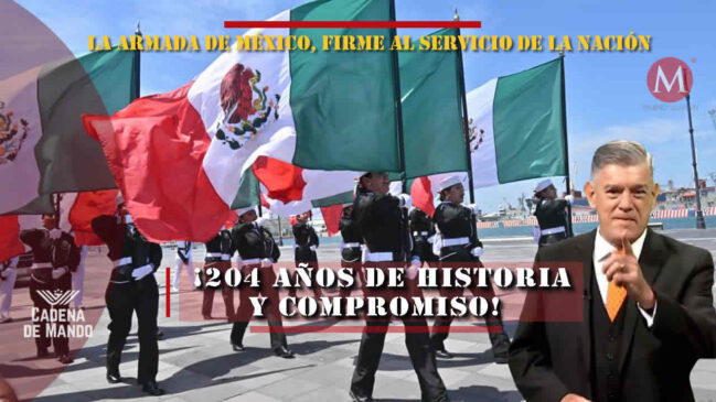 Armada de México 204 aniversario