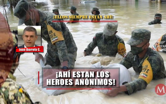 Héroes anónimos de las Fuerzas Armadas de México