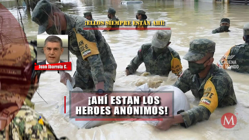 Héroes anónimos de las Fuerzas Armadas de México