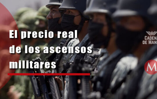 Los ascensos militares en México