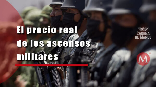 Los ascensos militares en México