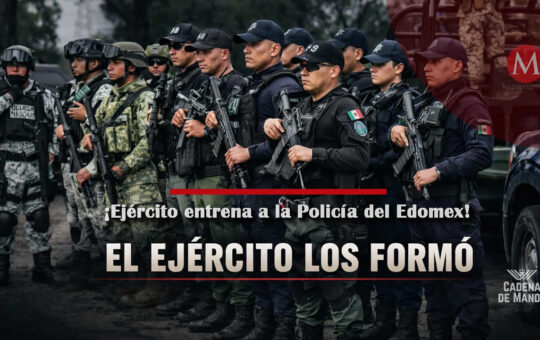 El Ejército entrena a la Policía del Edomex
