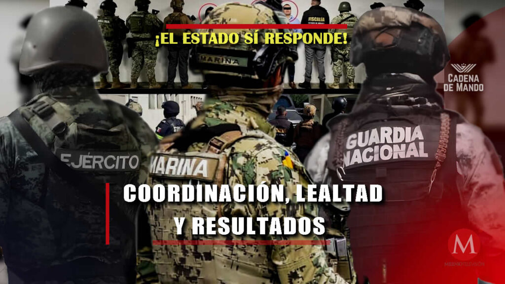 Lealtad a México las Fuerzas Armadas responden con hechos