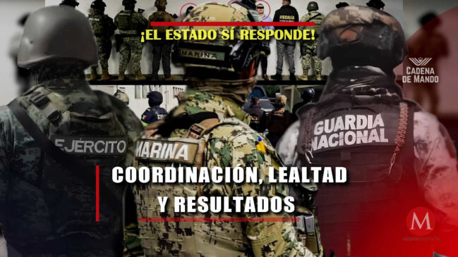 Lealtad a México las Fuerzas Armadas responden con hechos