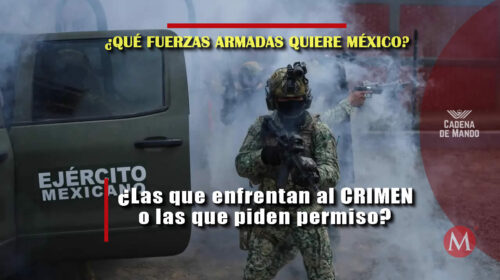 ¿Qué tipo de fuerzas armadas quiere México?