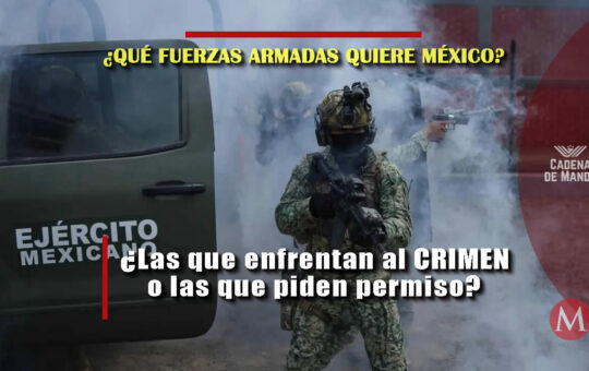 Qué tipo de fuerzas armadas quiere México