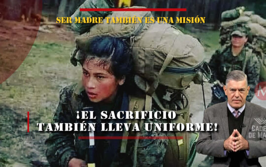 Mujeres militares servicio, maternidad y sacrificio