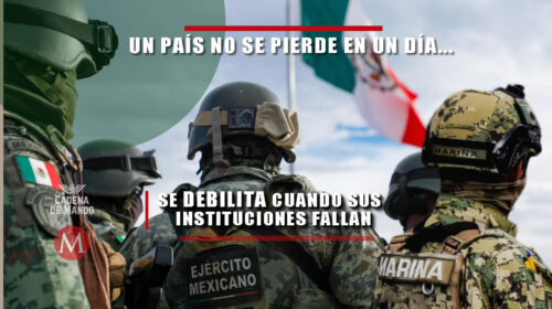 Las Fuerzas Armadas y la Fortaleza institucional en México
