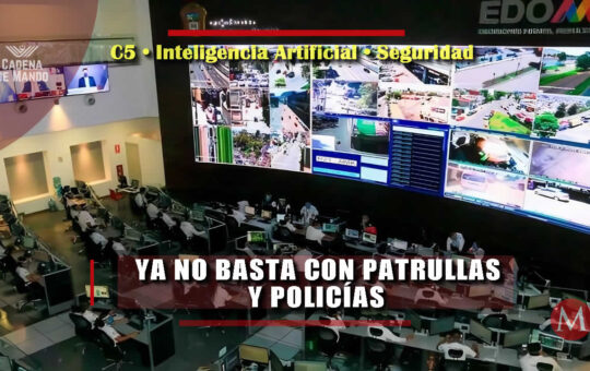 Ya no basta con patrullas y policías Cadena de Mando