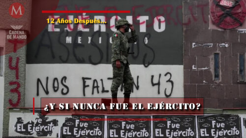 ¿Y SI NUNCA FUE EL EJÉRCITO?
