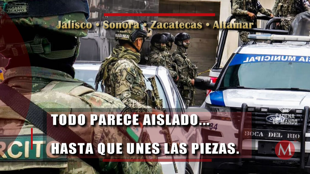 Existe una estrategia detrás de los recientes operativos militares en México